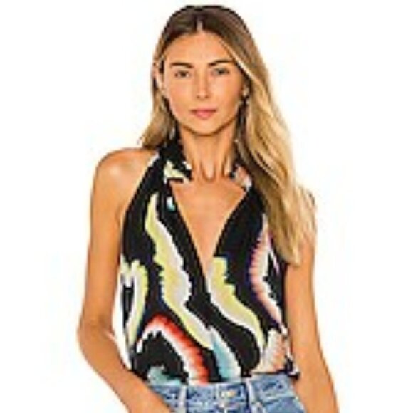 A.L.C. Midnight Multi Minelli Top Size 4 - Picture 1 of 5